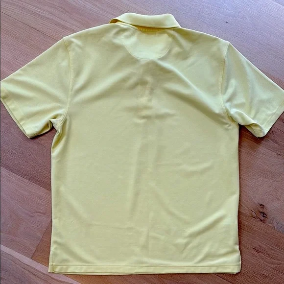 Men's Yellow Polo Shirt - Picture 3 of 3